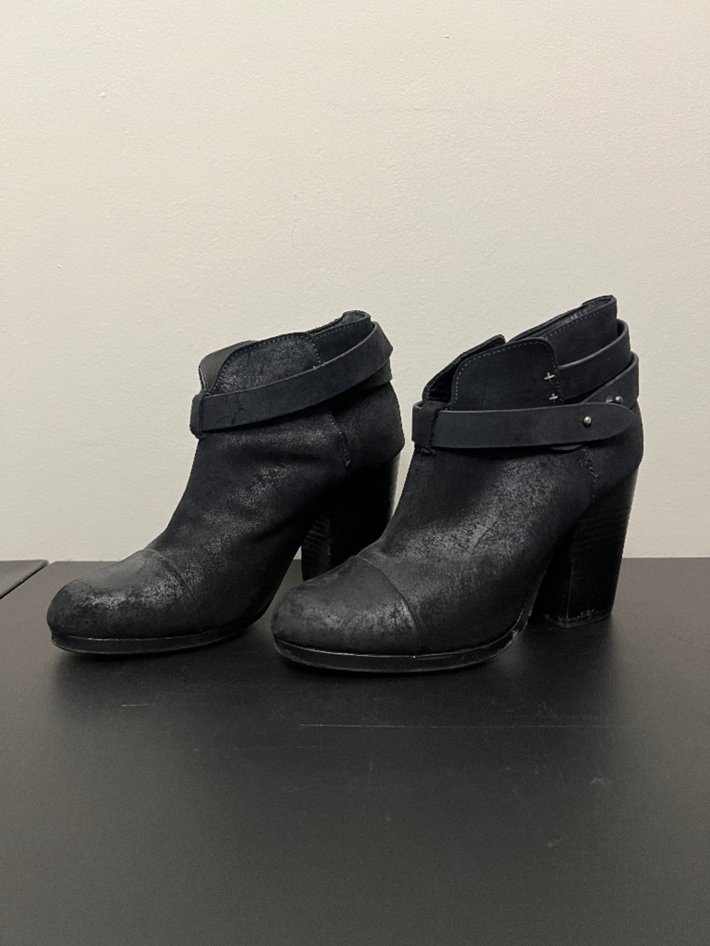 Rag and Bone Suede Ankle Booties